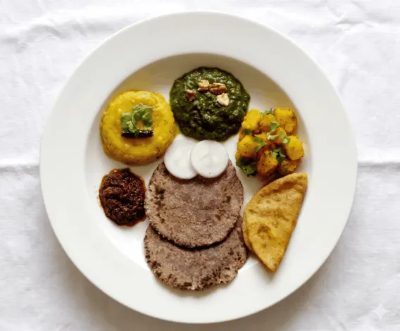 Kumaoni home cooking at Blessed Aura